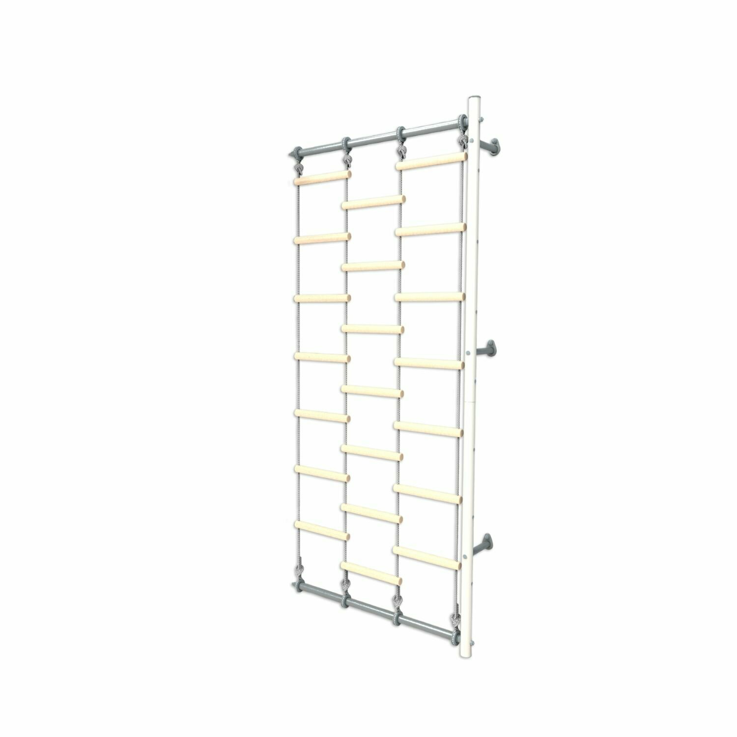 Доп. секция с дер. сеткой для пристенных ДСК рокидс ДС-1.01, белый серый