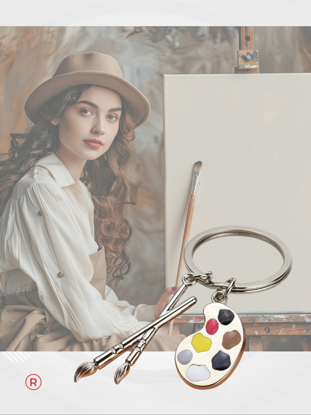 Брелок remove, серебристый — фото 1