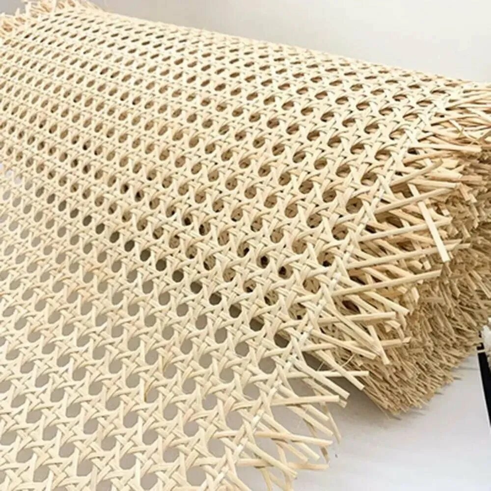 Симуляция Ротанговое Ротанг натуральное полотно плетеная ширина 40см *100CMШестигранник