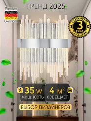 Светодиодное бра нимб , хром, LED