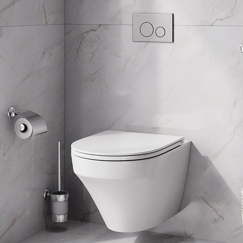 Унитаз подвесной AM.PM Inspire C501700WH белый, безободковый