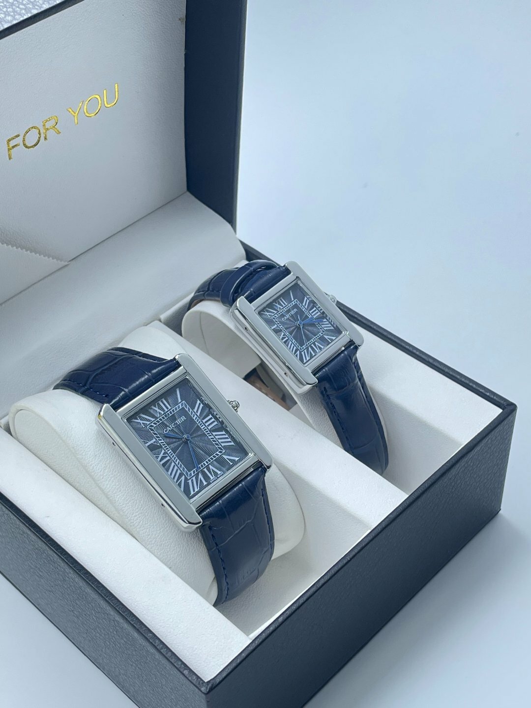 Наручные часы Cartier Классика, индиго — фото 1