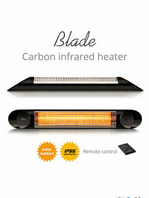 Карбоновый обогреватель Veito Blade Black