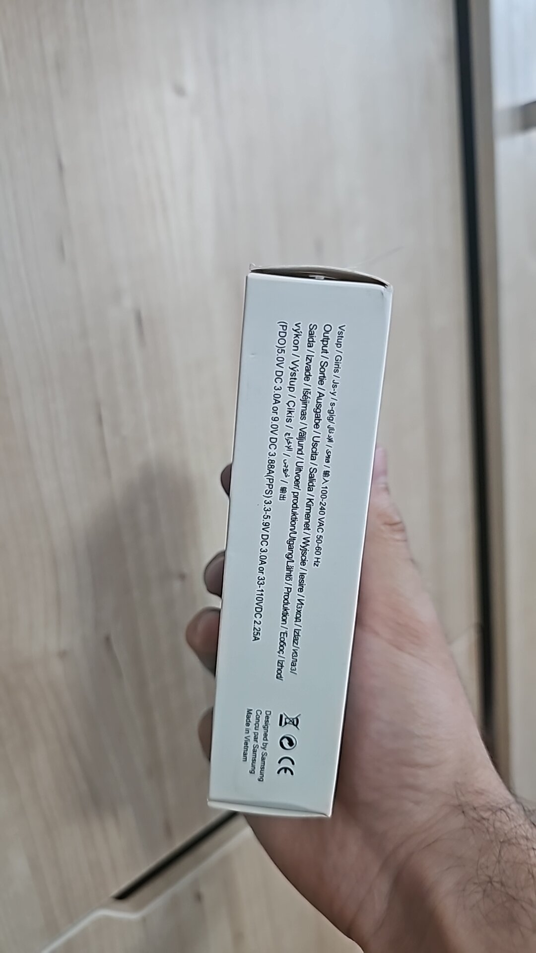 Зарядное устройство, для Samsung, USB, Type-C, 15/35Вт, двойное, белое — фото 1