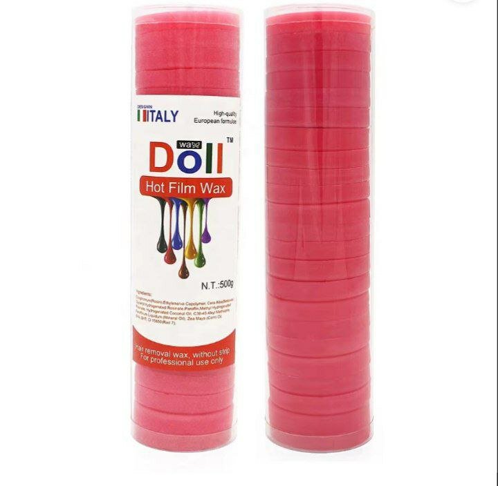 Профессиональный воск Doll, для горячей депиляции, диск, 500 г — фото 1