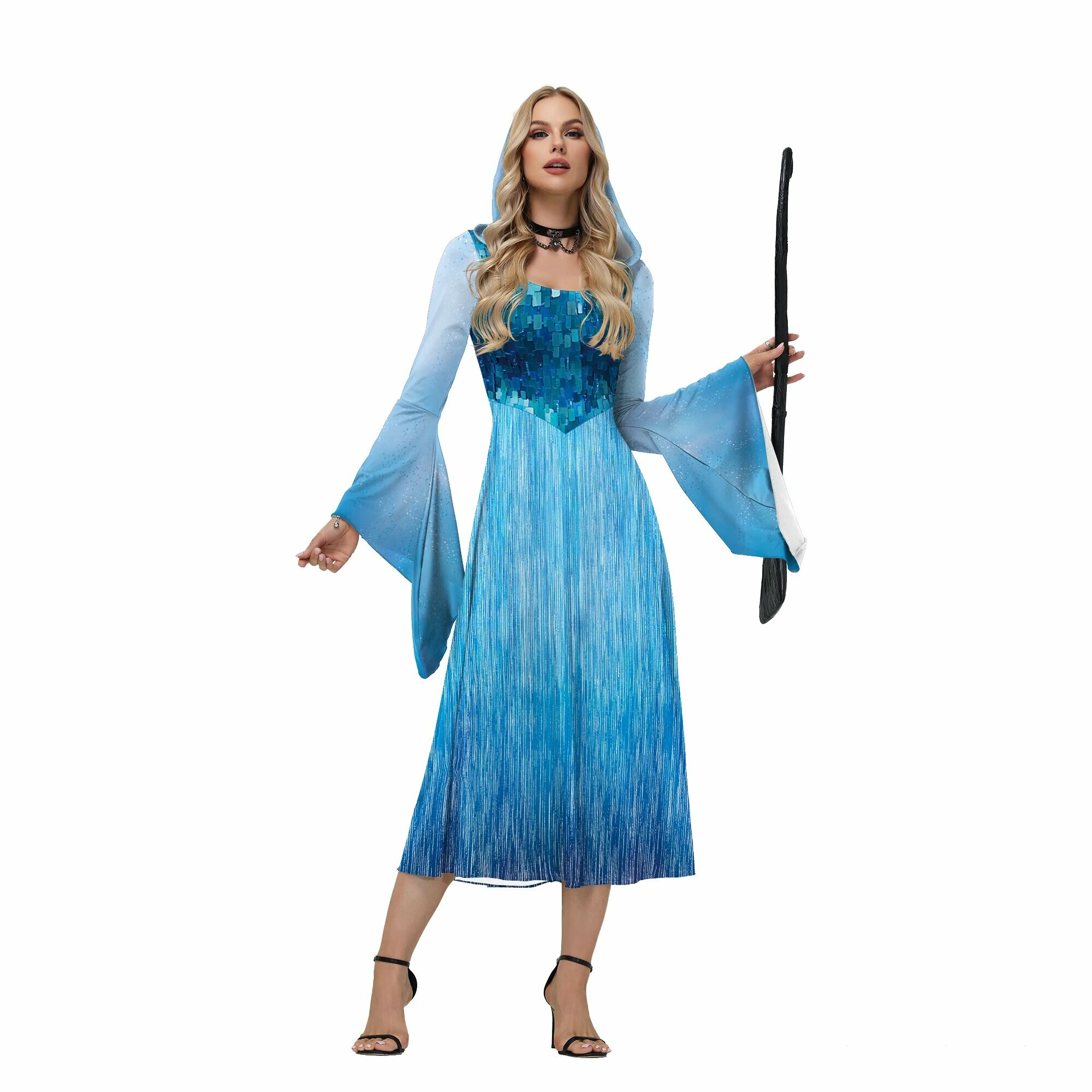 Zawaland Платье Эльзы для взрослых женщин