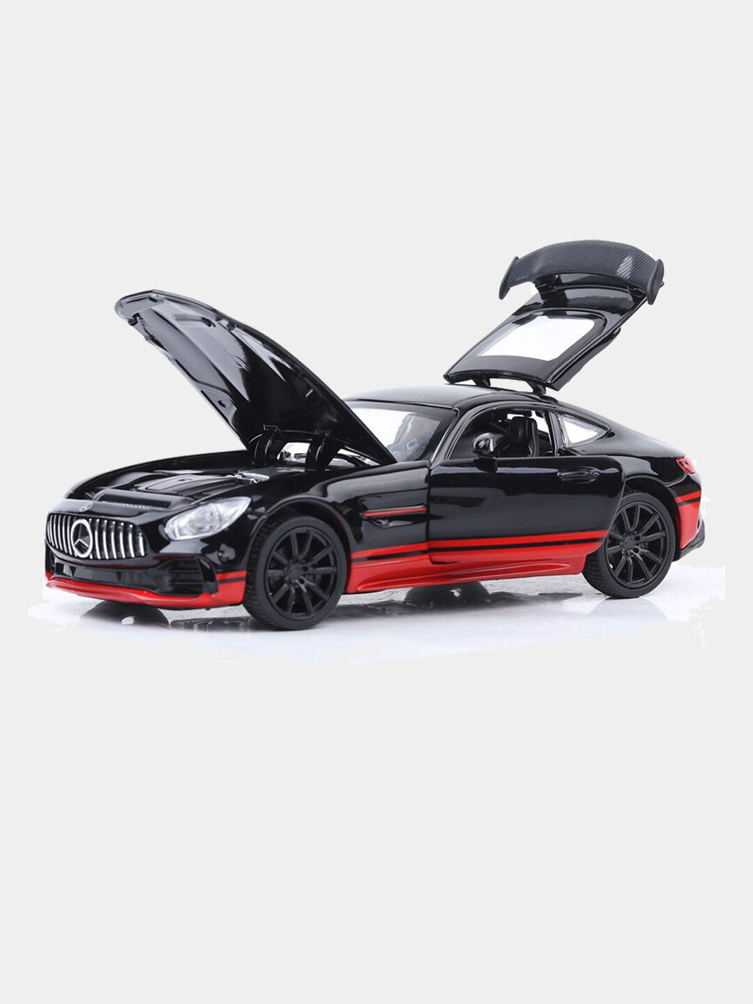 Металлическая машинка Mercedes-Benz GT Transformers 1:32 — фото 1