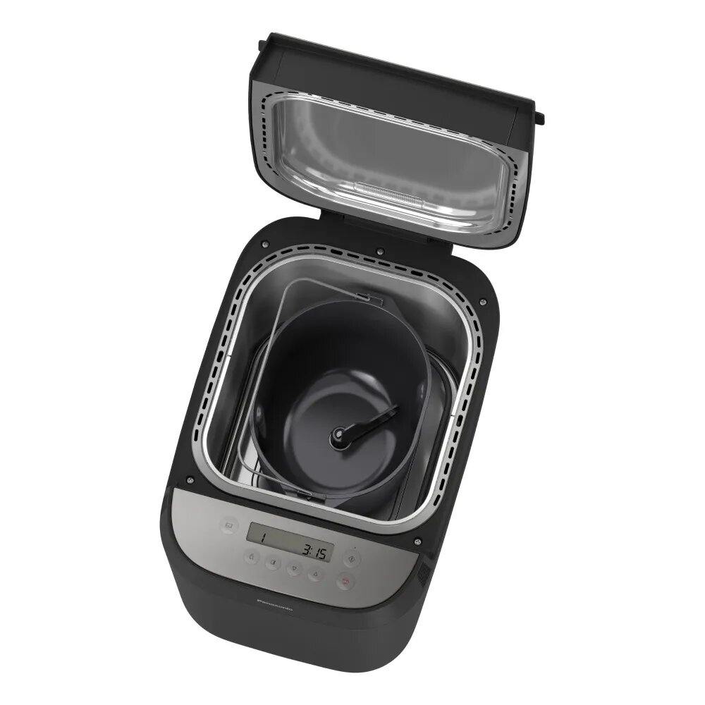 Хлебопечка Panasonic ZP2000KTS, 700Вт, чёрный, 950г, 18 программ — фото 1