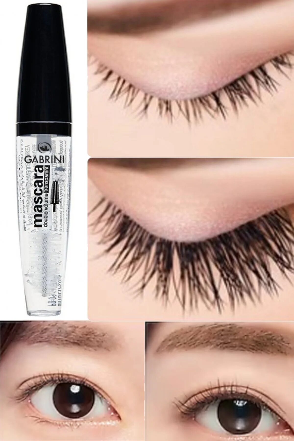 GABRINI Transparent Mascara — прозрачная тушь для естественного объёма!