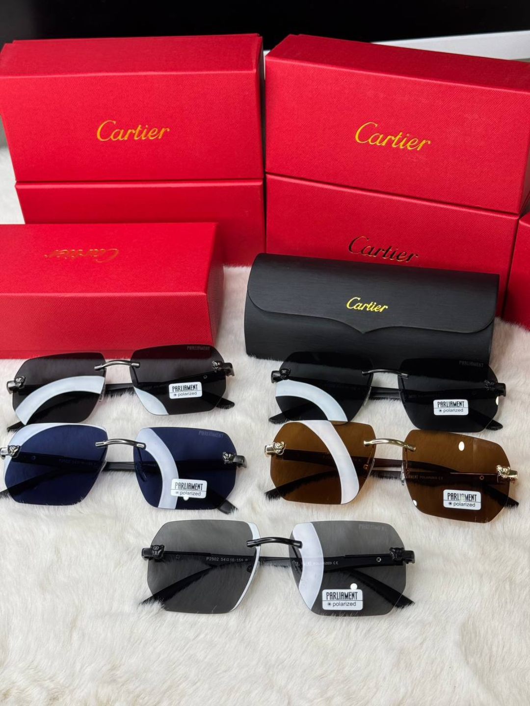 Солнцезащитные очки , черный — фото 1