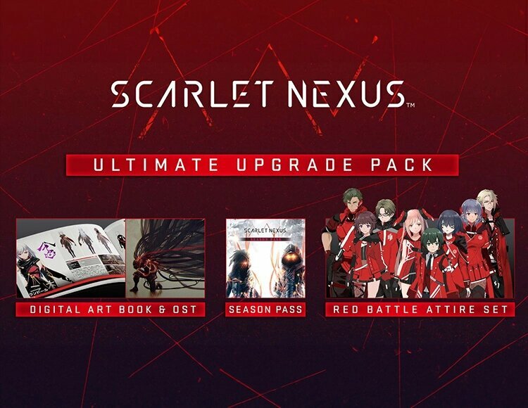 Игра Scarlet Nexus Ultimate Upgrade Pack, ключ активации Steam, PC, Bandai Namco, на русском, 12+