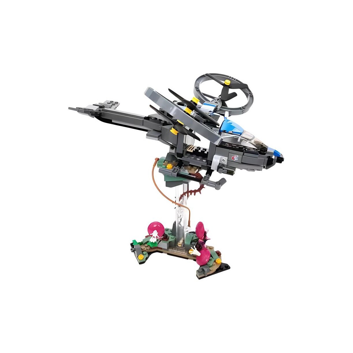 LEGO FLOATING Гора Местоположение № 26 С RDA SAMSON Журавль Пластиковые конструкторы 887 шт. 75573