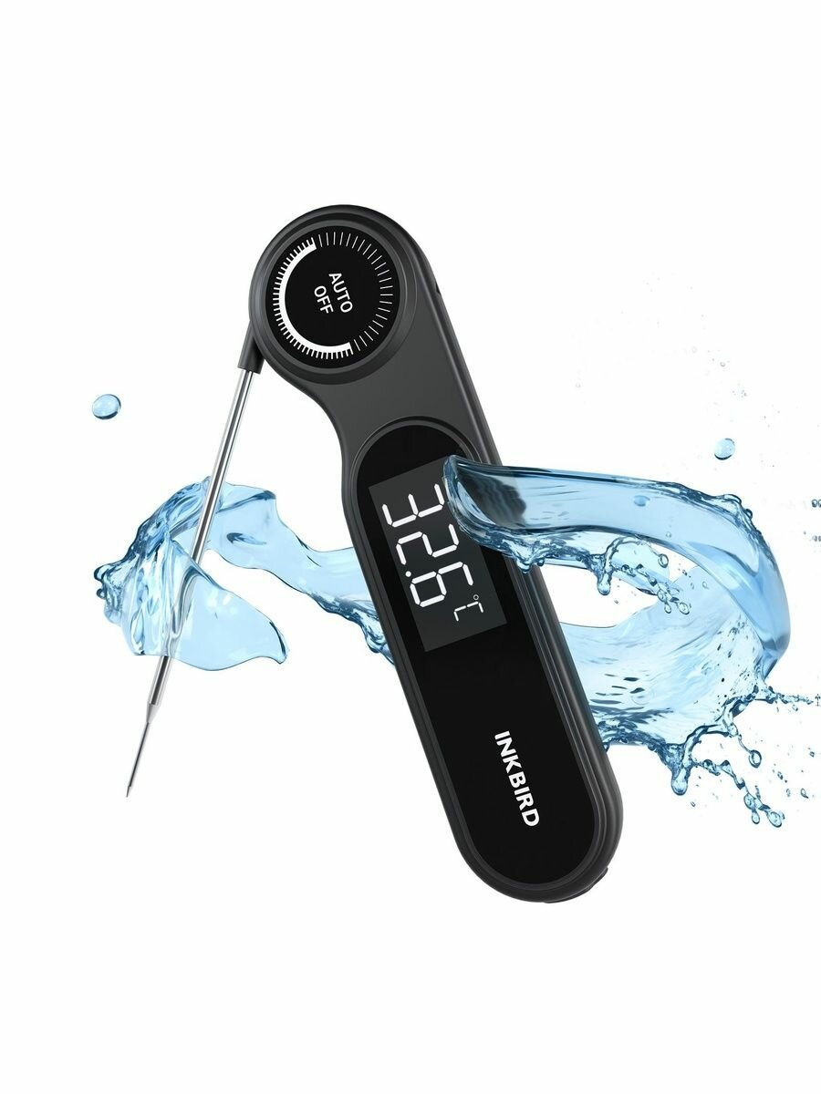 Кулинарный термометр INKBIRD IHT-21K, 1 поворотный щуп, IP65 — фото 1