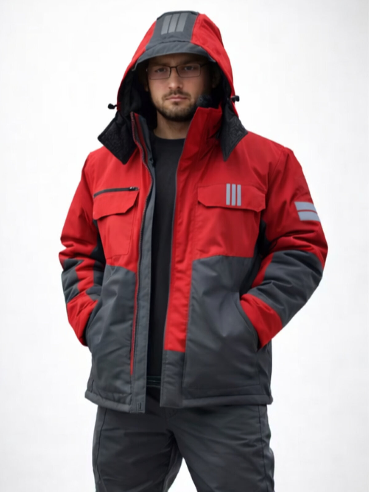 Зимняя спецодежда куртка + брюки для работы, Тепло и безопасность до –45°C! — фото 1