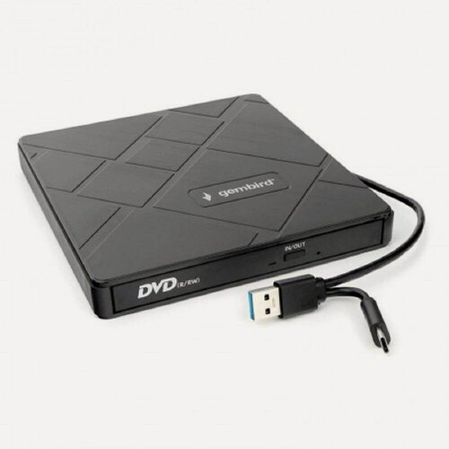 Изображение товара Внешний оптический привод Gembird DVD - USB - 04