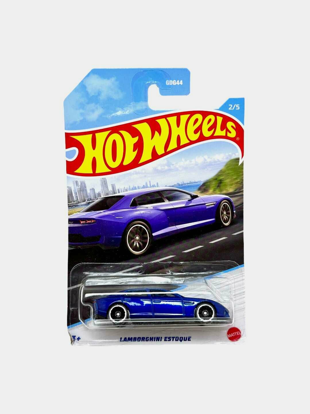 Машина Hot Wheels 25571-3, металлическая, для детей, для коллекционеров, Lamborghini Estoque