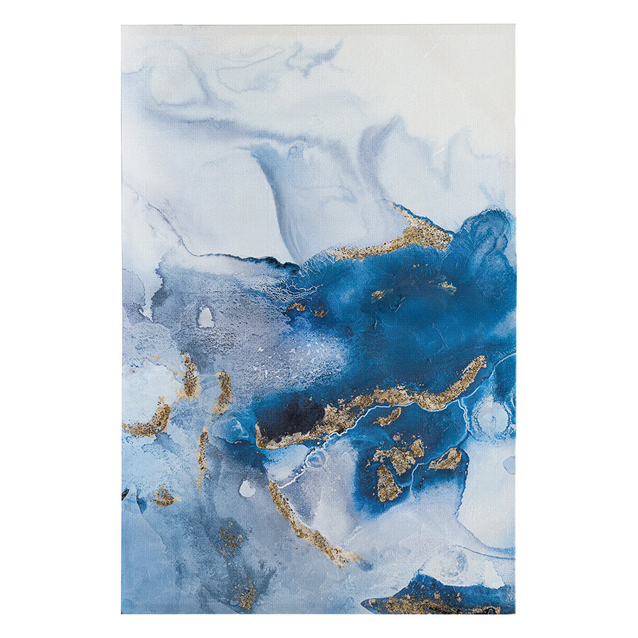 Панно 60х90 см декоративное Utopia blue абстракция в гостиную Bergenson Bjorn BB0000971