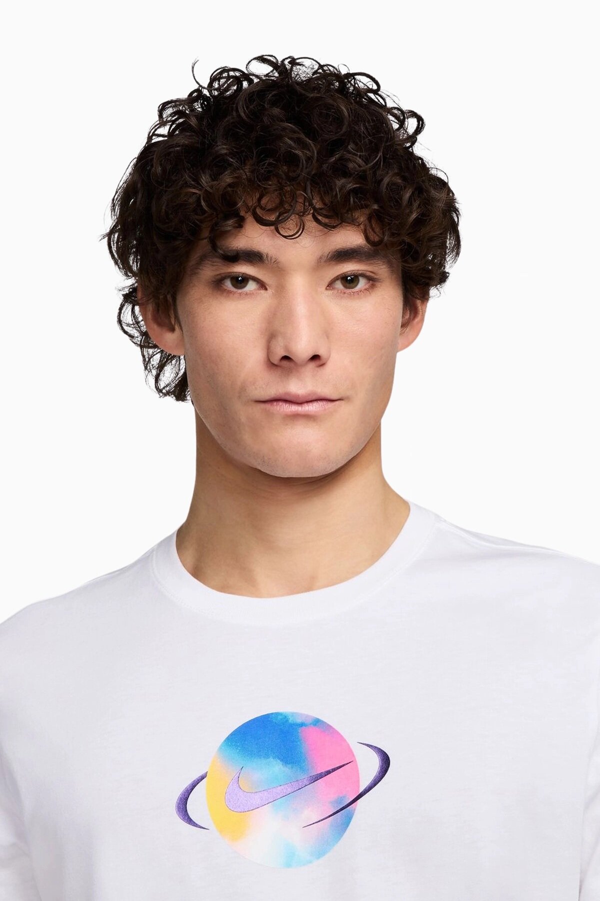 Футболка спортивная NIKE, 1 шт., размер M, белый — фото 1