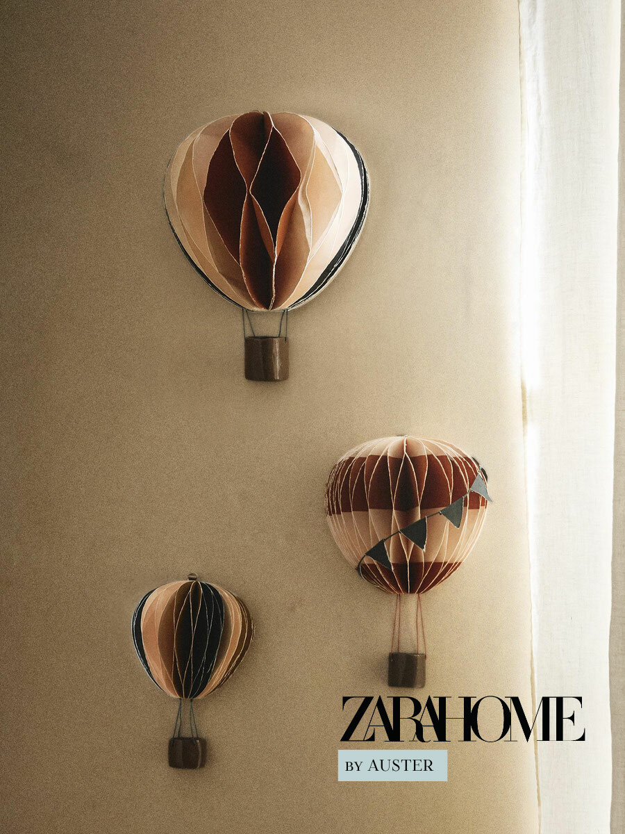 Украшение для детской комнаты ZARA HOME COLOURED PAPER WALL BALLOON (21 CM)