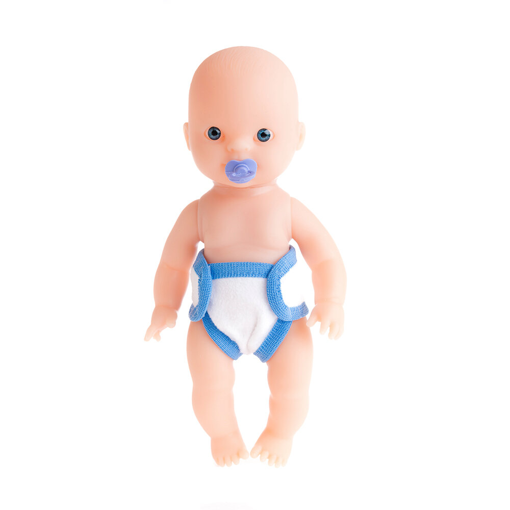 Пупс Пластмастер, голубой 22 см 10052 — фото 1