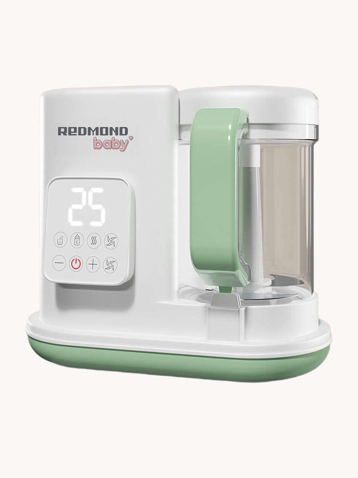 Комбайн для детского питания редмонд BC5202, Белый, мультиприбор 4 в1, безопасный пластик