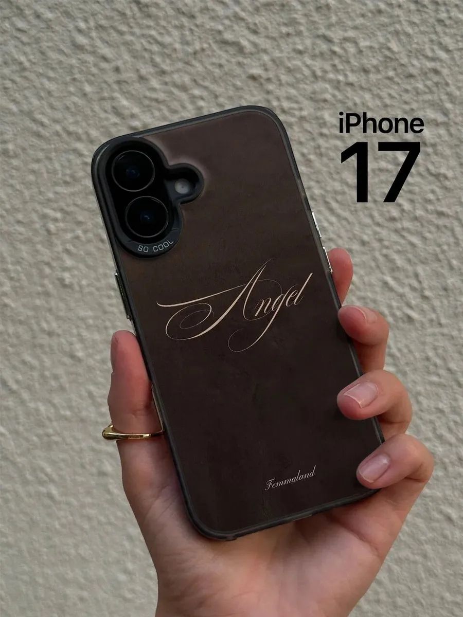 Чехол на Iphone 17 с надписью