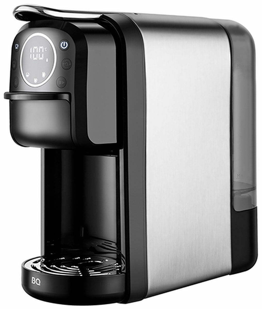 Кофеварка BQ CM3004 Стальной-Черный