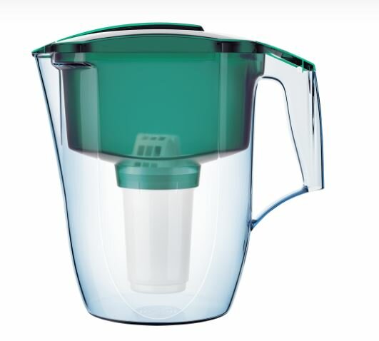 Фильтр-кувшин АКВАФОР Гарри 1 доп. картридж зеленый