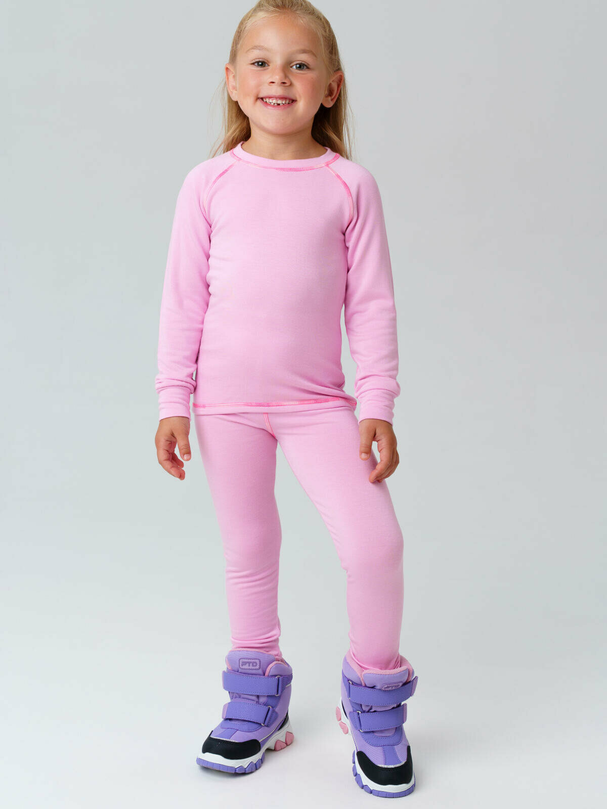 Кальсоны playToday размер 116 розовый