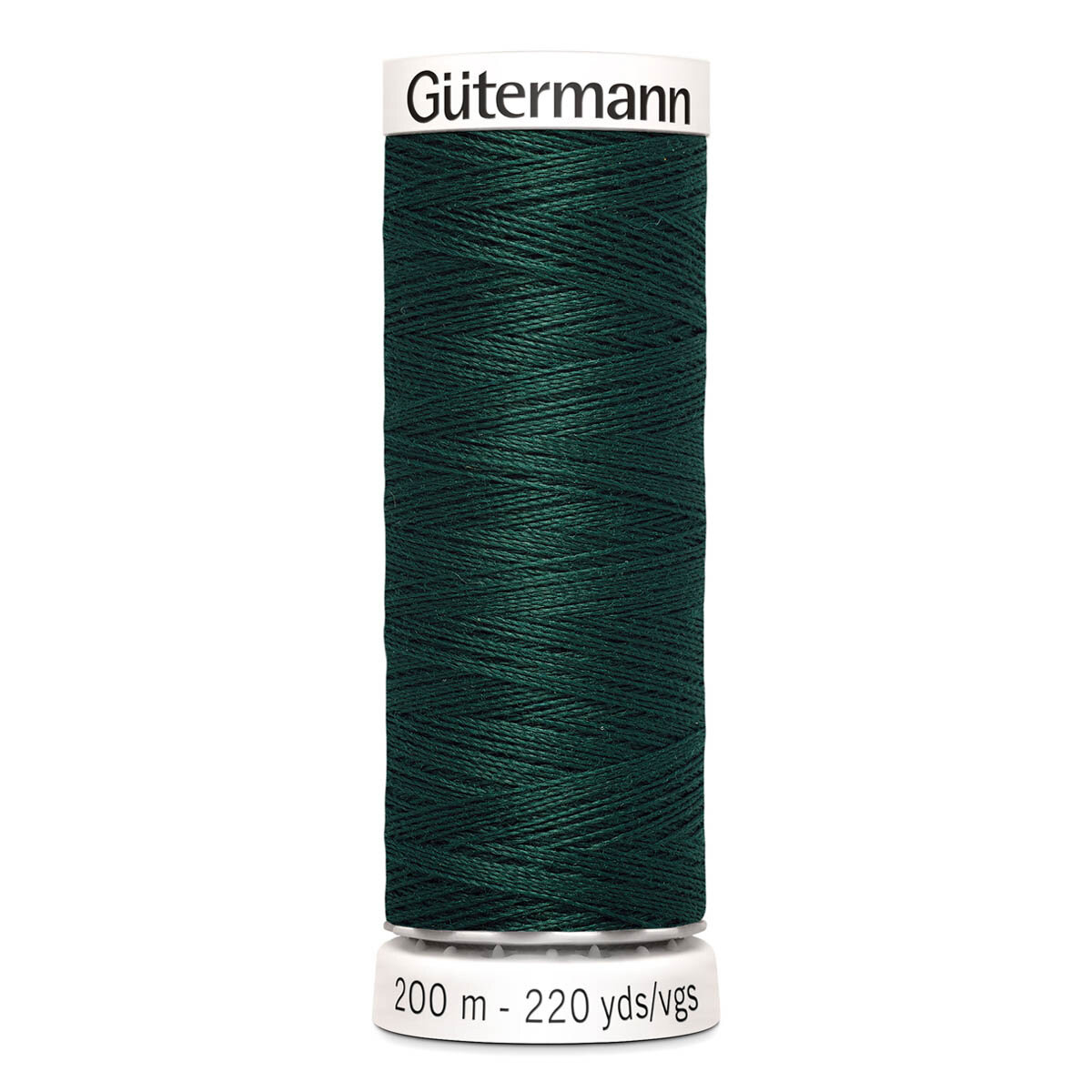 Нитки швейные для всех материалов Gutermann Sew-all, 200 м (018 тёмный малахит), 5 шт