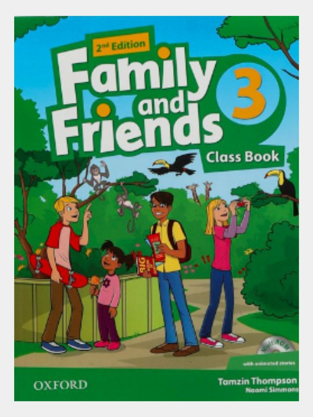 «Family and Friends Starter 3». Учебник, который помогает детям учить английский и делает уроки игрой. А4 формат