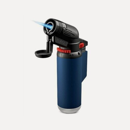 Изображение товара Газовая паяльная лампа "ZENGAZ" ZT-60, пьезоподжиг, регулятор пламени, синяя.