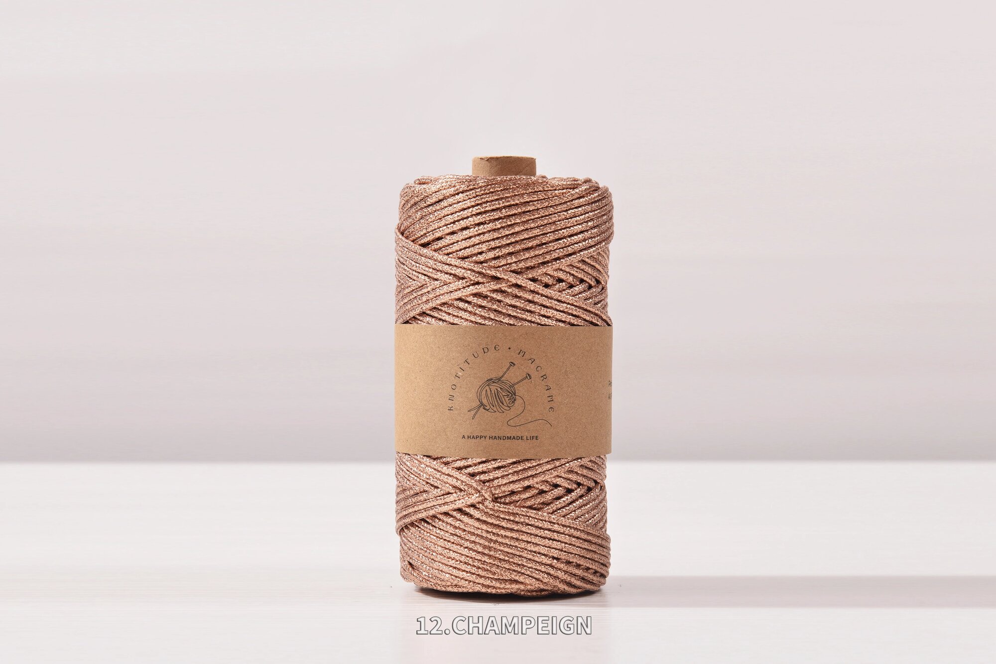 Блестящий металлический плетеный шнур 3 мм x 90 ярдов ослепляющая плетеная веревка для макраме шнур золотого цвета для изготовления ювелирных изделий декоративный шнур 12 CHAMPAIGN