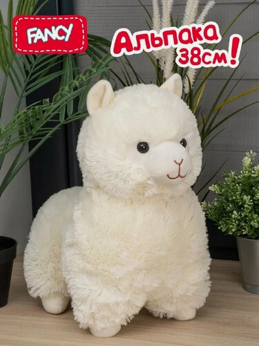 Изображение товара Мягкая игрушка обнимашка Fancy "Гламурная игрушка. Альпака» ALPK1/L