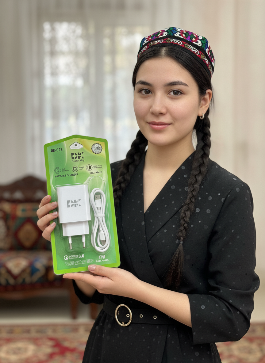 Комплект универсальный зарядное устройство Micro. Fast Charging. DC 3.0 — фото 1