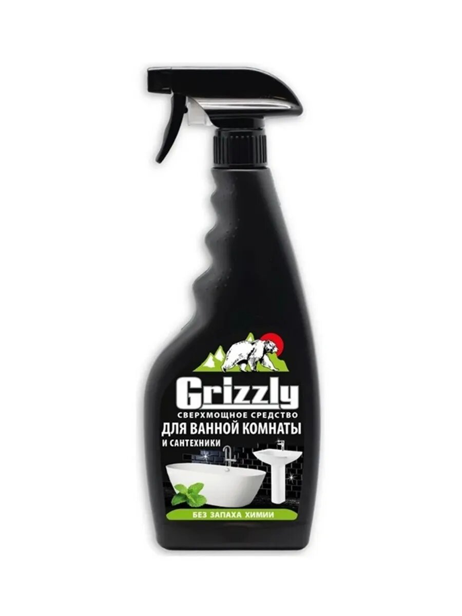 Средство Grizzly от загрязнений в ванной и туалете, 500 мл - фото №2