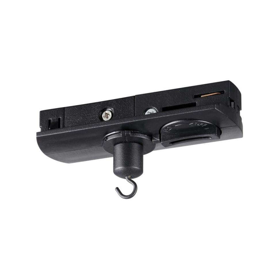 Novotech 359134 KONST NT23 072 черный Адаптер держатель для однофазного двухжильного трека без токопровода для арт  359128 359133 IP20 RAMO