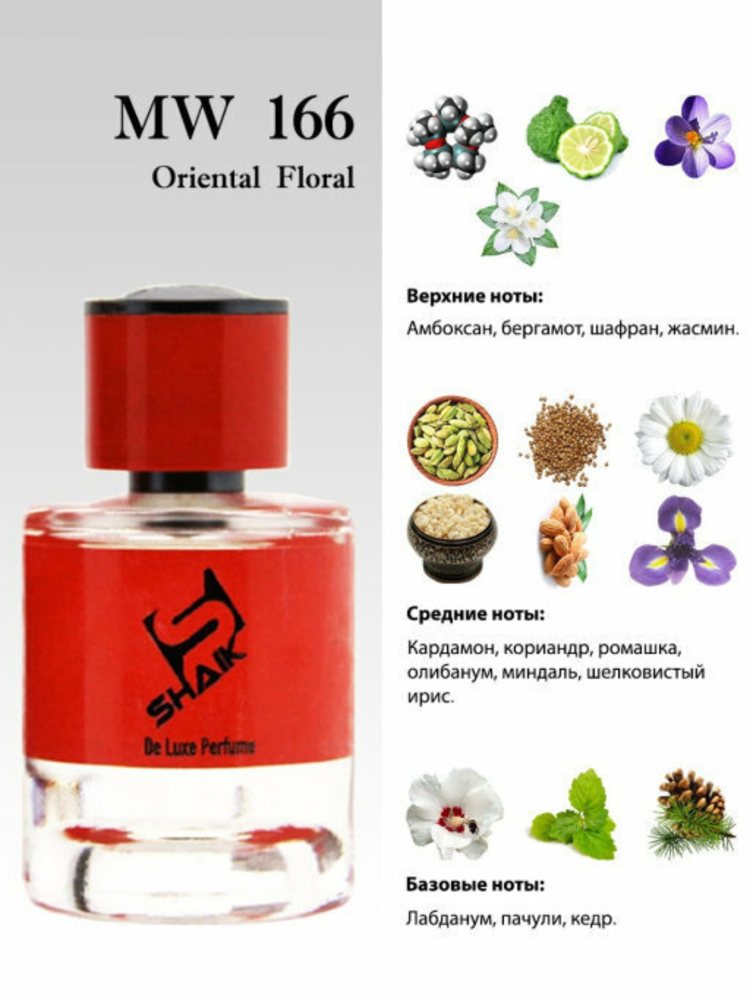 Парфюмерная вода SHAIK №166 ESCENTRIC MOLECULES MOLECULE 02, унисекс, масляные, 100 мл — фото 1