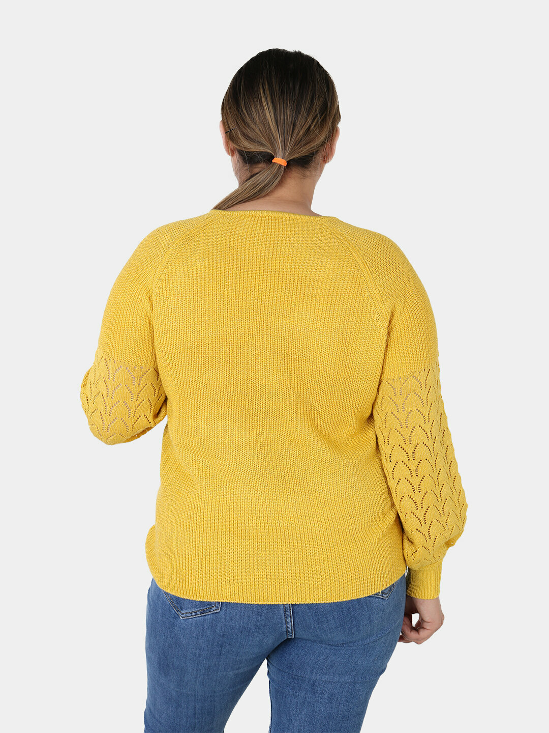 Свитер размер One Size, , Желтый — фото 1