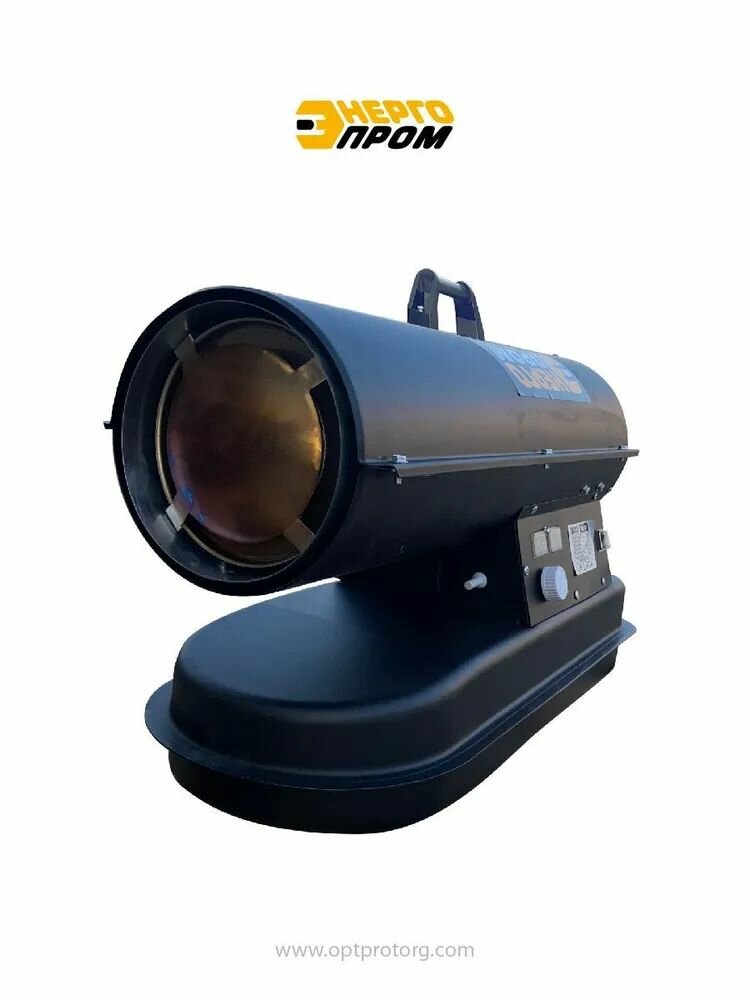 Пушка тепловая дизельная прямого нагрева Энергопром ТПД-15P PROMO 15 кВт дизельный обогреватель / калорифер