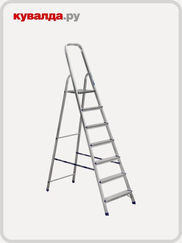 Изображение товара Стремянка алюминиевая алюмет АМ 707 7 ступеней