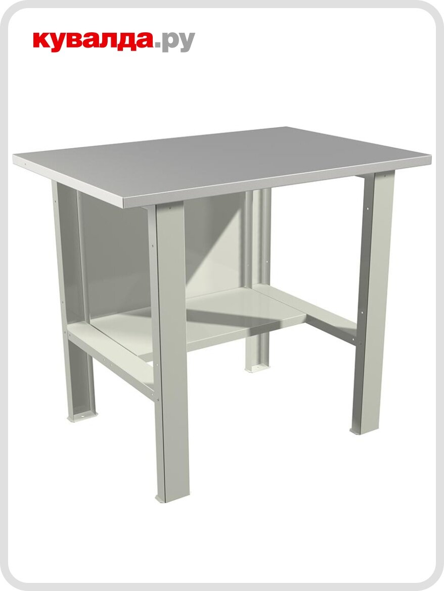 Верстак слесарный бестумбовый практик Profi (№108) WT100. F1/F1.000