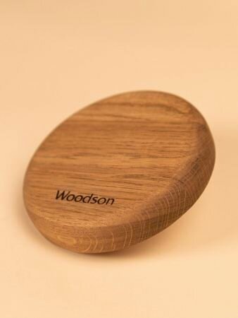 Клапан вентиляционный Woodson ф100, дуб
