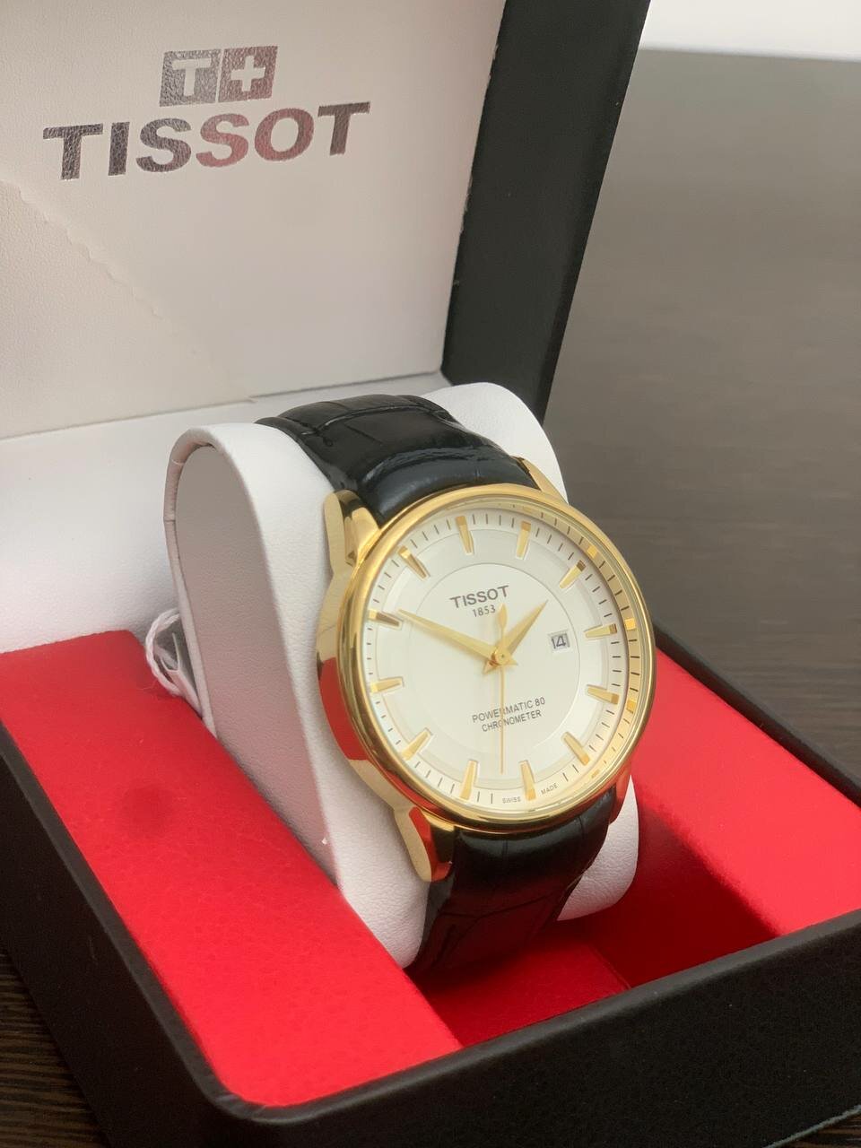 Наручные часы TISSOT, белый, — фото 1