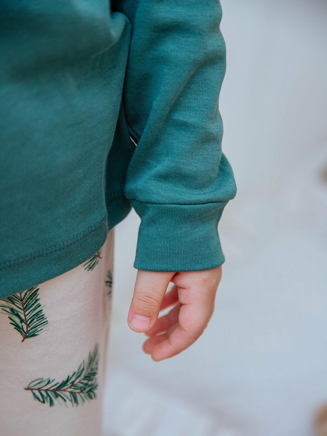 Пижама neo, размер 92, зеленый/бежевый — фото 1