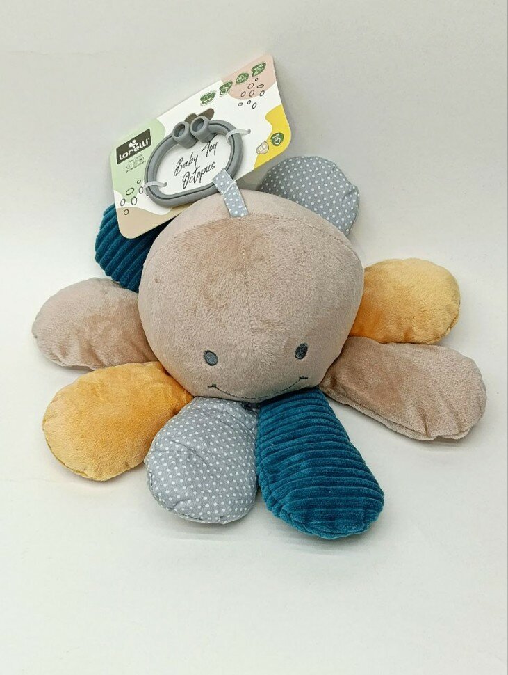 Развивающая мягкая игрушка "Осьминог" Lorelli, для развития малышей