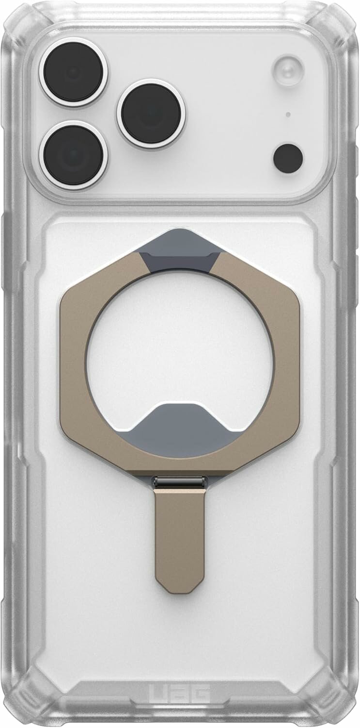 Чехол UAG Plasma XTE, для iPhone 17 Pro / 18 Pro, с поддержкой MAGSAFE, цвет Ash/Titanium, для 17 Про / 18 Про