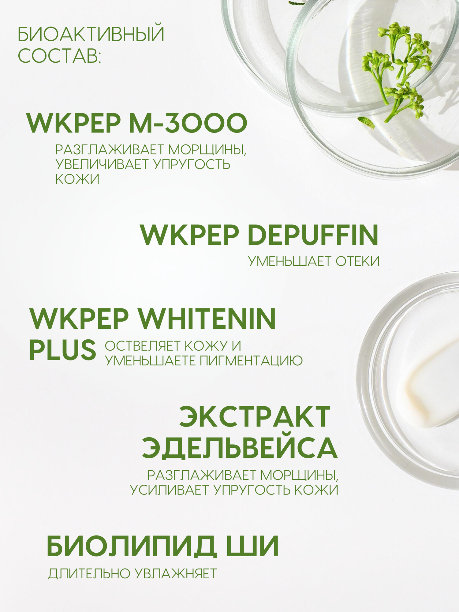 Premium Сыворотка для лица омолаживающая с пептидами, лифтинг, 30мл — фото 1