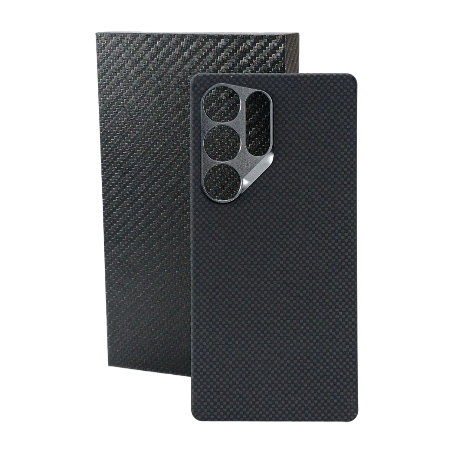 Чехол для Samsung Galaxy S25 Ultra. Кевларовый, черный с MagSafe.