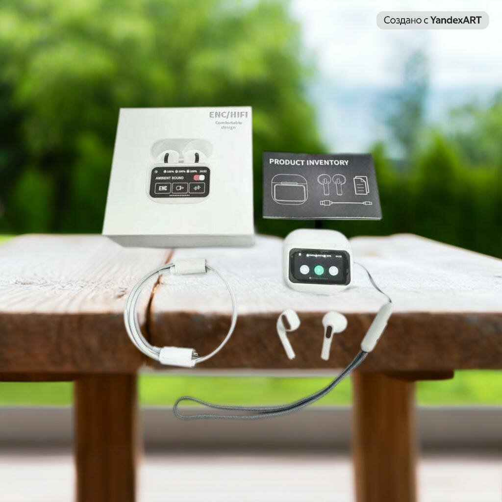 A11 Pro наушники с LED дисплеем, шумоподавлением, бас усилением и длительным временем работы